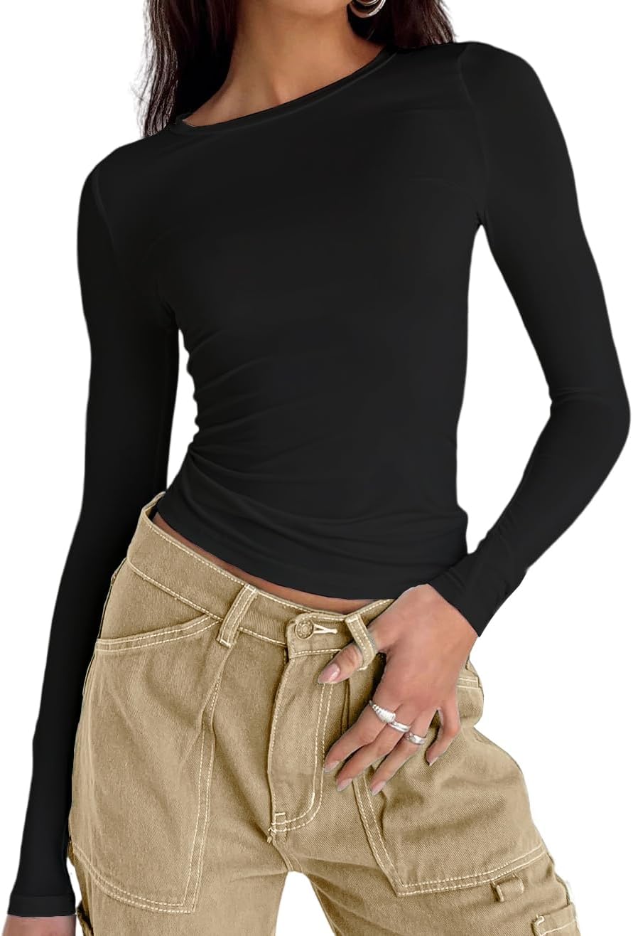 Women's Corset Top Slim Fit Skinny T-Shirt